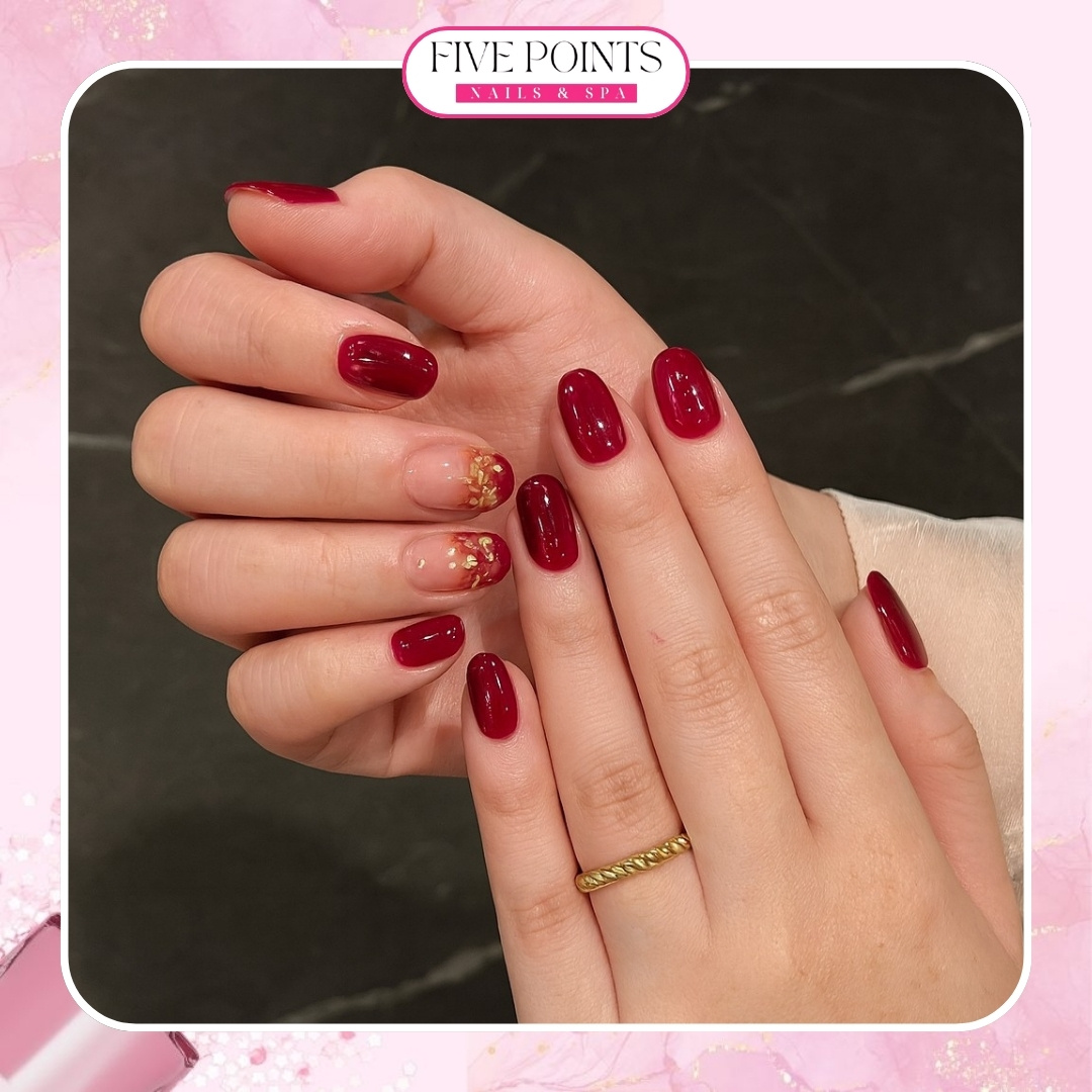 Nail design by Five Points Nails And Spa 